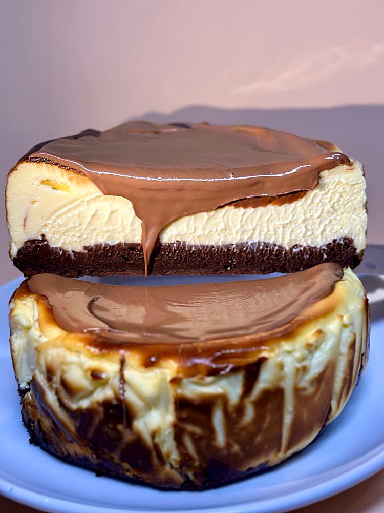 XOXO Pastry Classic Vanilla Basque Cheesecake