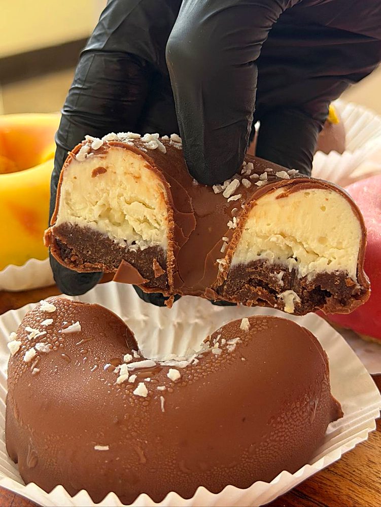 XOXO Pastry Coconut Chocolate Donut Cake